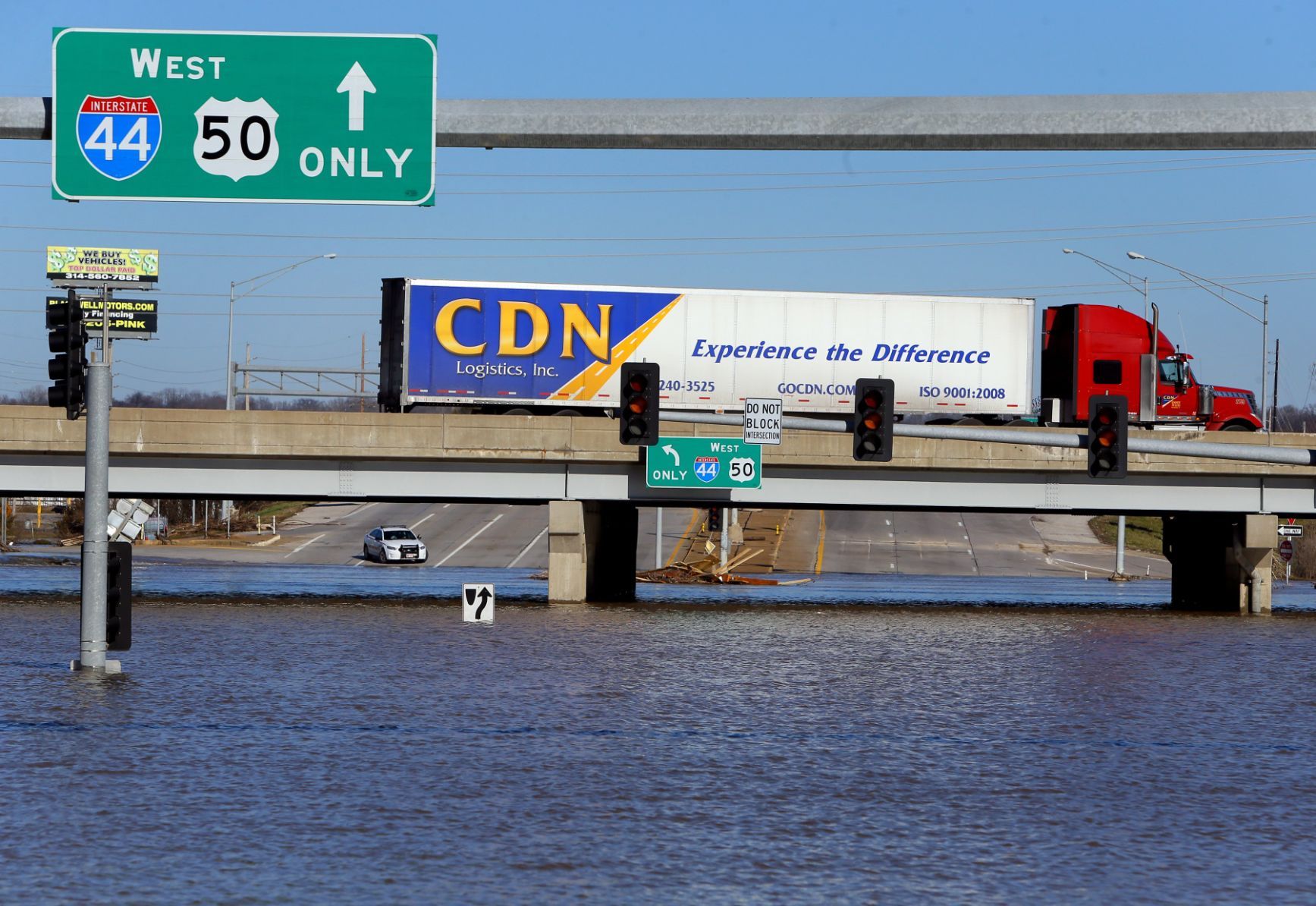 Interstate 44 reopens after Meramec flood water recedes